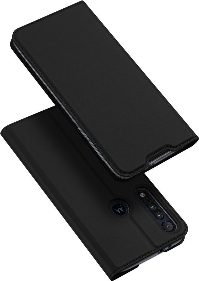 Dux Ducis DUX DUCIS Skin Pro kabura etui pokrowiec z klapką Motorola One Macro czarny uniwersalny 1