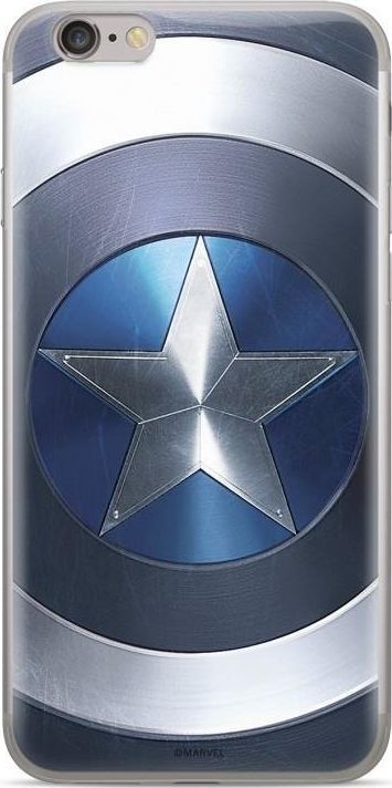 Marvel Oryginalne etui Marvel z nadrukiem Kapitan Ameryka 005 do iPhone XS Max niebieski (MPCCAPAM1561) uniwersalny 1