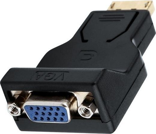 Adapter AV I-TEC DisplayPort - D-Sub (VGA) czarny (DP2VGAADA) 1