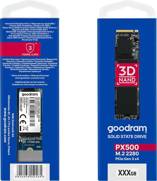 512 гб ssd m 2 накопитель goodram px500 обзор