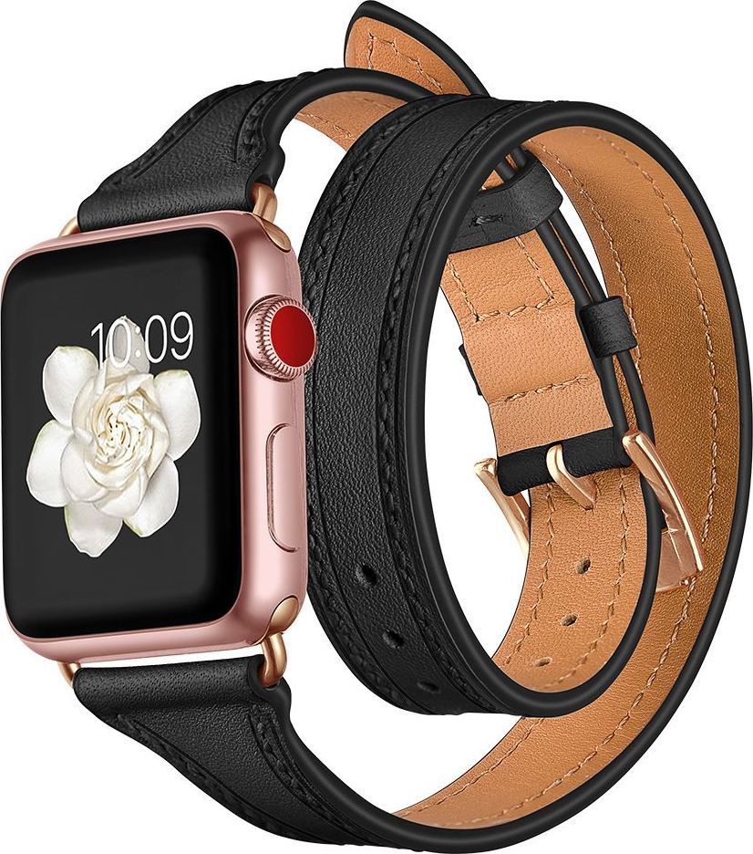 Tech-Protect TECH-PROTECT LONGCHARM APPLE WATCH 1/2/3/4/5 (38/40MM) BLACK/GOLD 1