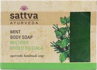 Sattva Mydło w kostce Body Soap Mięta 125g 1