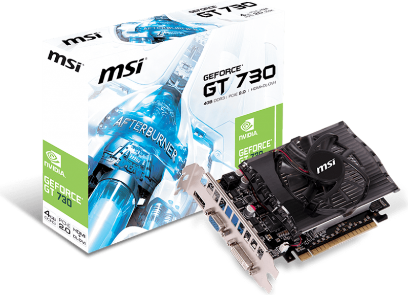 Msi geforce gt 730 4gb обзор