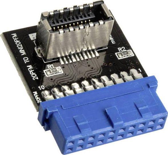 Raijintek Adapter USB 3.0 20-pin na USB-C 20-pin (0R40B00150) 1