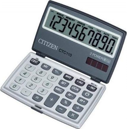 Kalkulator Citizen Calculator Pocket Citizen CTC 110WB 1