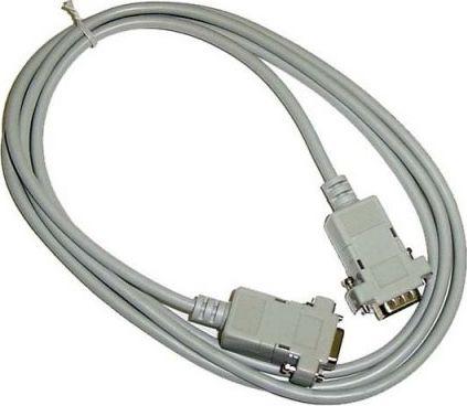 DB-9 - DB-9, 2m, Szary 1