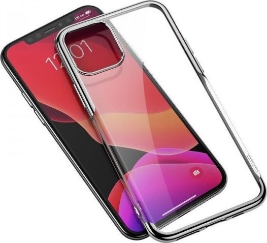 Baseus Przezroczyste etui Baseus Shining Case do iPhone 11 Pro Max 6,5'' (srebrne) 1