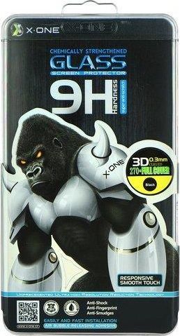 X-One X-ONE FULL FACE 3D - Szkło hartowane 9H do iPhone 7/8 Plus (czarny) 1