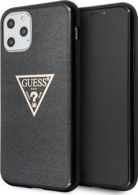 Guess GUESS HARD CASE GLITTER TRIANGLE GUHCN58SGTLBK IPHONE 11 PRO CZARNY standard 1