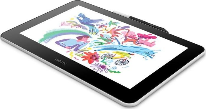 Графический планшет wacom one dtc133w0b белый обзор