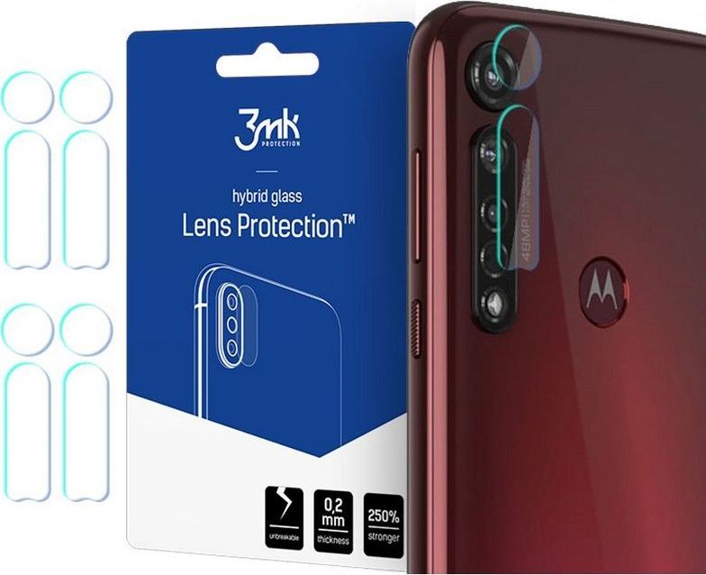3MK 3MK Lens Protect Motorola Moto G8 Plus Ochrona na obiektyw aparatu 4szt 1