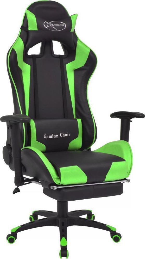 Fotel vidaXL zielony (20180) 1