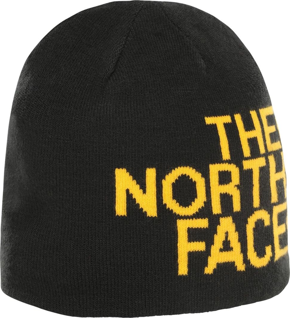 The North Dwustronna czapka The North Face beanie z banerem TNF T0AKNDHY0 Uniwersalny - Sklep-presto.pl