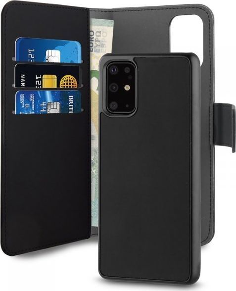 Puro Etui Wallet Detachable 2w1 Samung Glaxy S20+-SGS11BOOKC3BLK 1