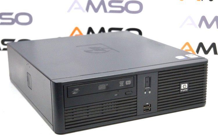 Komputer HP Compaq RP5700 E6400 2.13GHz 4GB 120GB SSD DVD Windows 10 Home PL uniwersalny 1