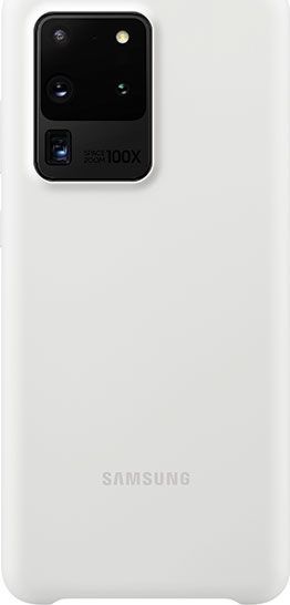 Samsung Etui Samsung EF-PG988TW S20 Ultra G988 biały/white Silicone Cover 1