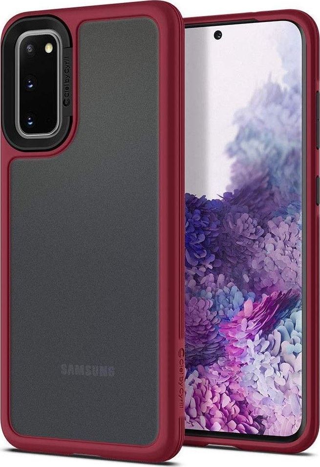 Spigen Etui Spigen Ciel Color Brick Samsung Galaxy S20 Burgundy 1