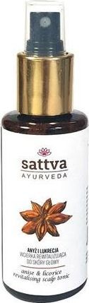 Sattva Revitalising Scalp Tonic rewitalizująca wcierka do skóry głowy Anise &Licorice 100ml 1