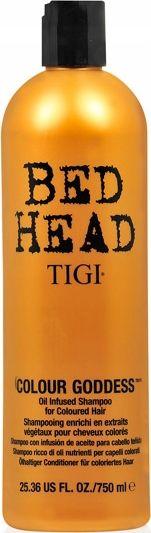 Tigi Bed Head Colour Goddess Oil Infused Shampoo For Coloured Hair szampon do włosów farbowanych dla brunetek 750ml 1