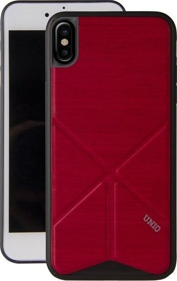 Uniq UNIQ etui Transforma Ligne iPhone X/Xs czerwony/fire red 1