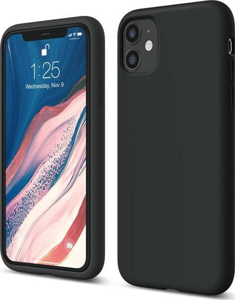 Alogy Etui silikonowe Alogy slim case do Apple iPhone 11 czarne uniwersalny 1