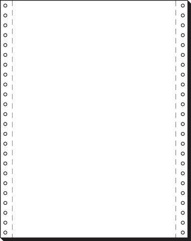 Staples Papier do drukarki igłowej 1-warstwowy 390x12" 60g 2000 arkuszy 1