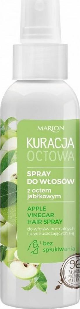 Marion Kuracja Octowa Spray do włosów z octem jabłkowym 130 ml 1