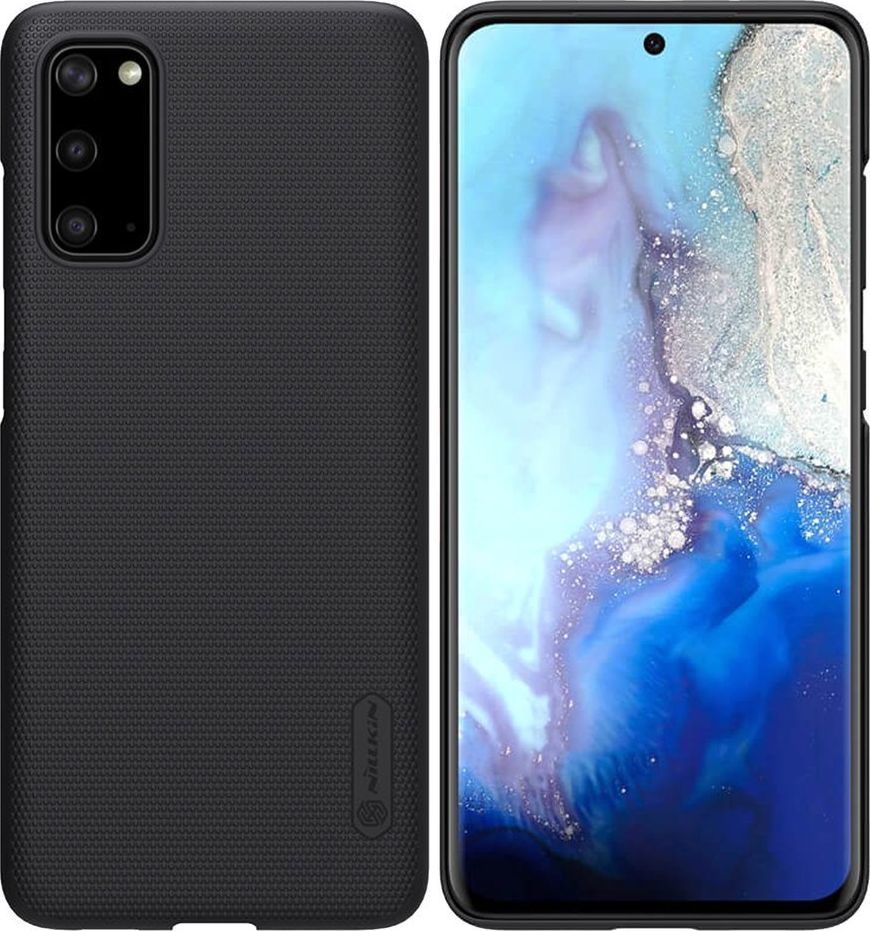 Nillkin Etui Nillkin Frosted Galaxy S20 - Black uniwersalny 1