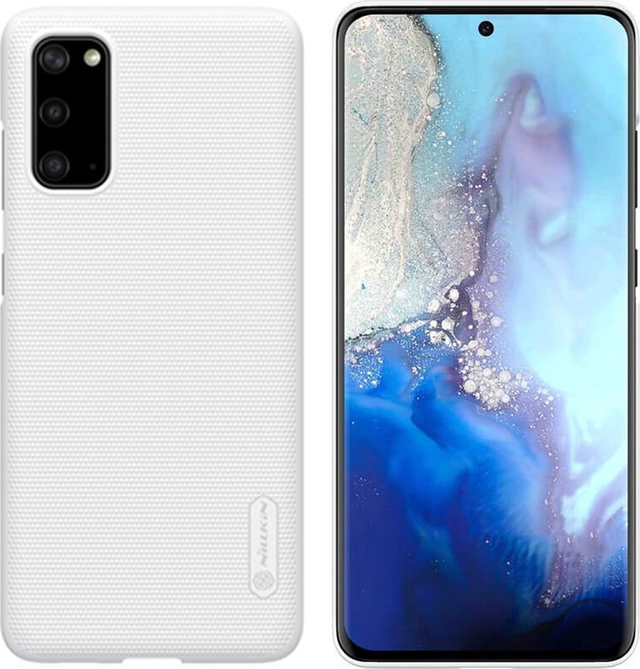 Nillkin Etui Nillkin Frosted Galaxy S20 - White uniwersalny 1