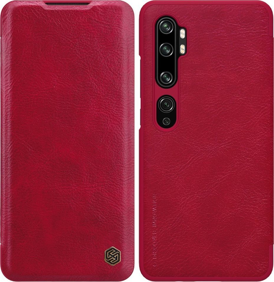 Nillkin Etui Nillkin QIN Xiaomi Mi Note 10 - Red uniwersalny 1