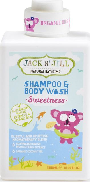 Jack NJill Szampon i Żel do Kąpieli, Sweetness 300ml 1