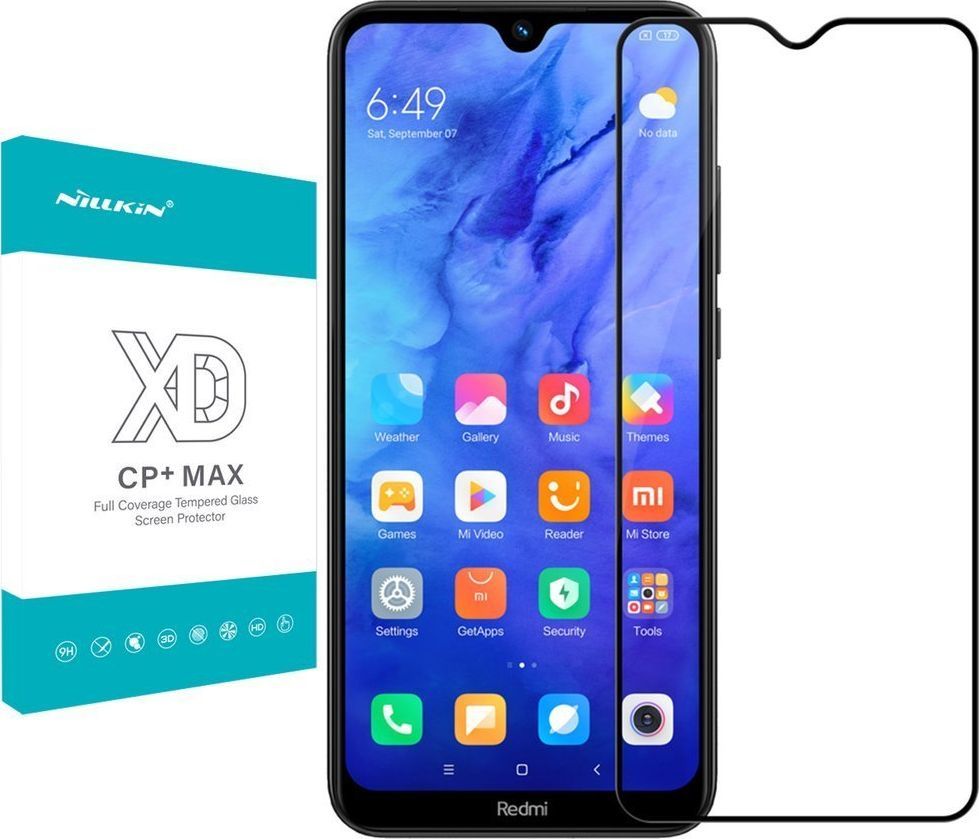 Nillkin Szkło Nillkin XD CP+ MAX Redmi Note 8T - Black uniwersalny 1