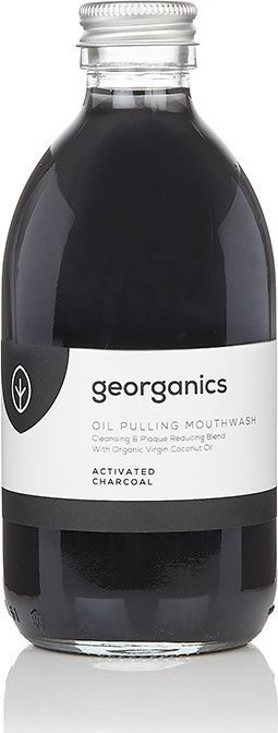 Georganics Olej do płukania ust, Activated Charcoal, 300 ml 1