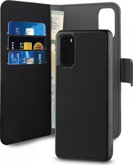 Puro Puro Wallet Detachable Samsung S20 G980 2w1 czarne/black SGS11LBOOKC3BLK 1
