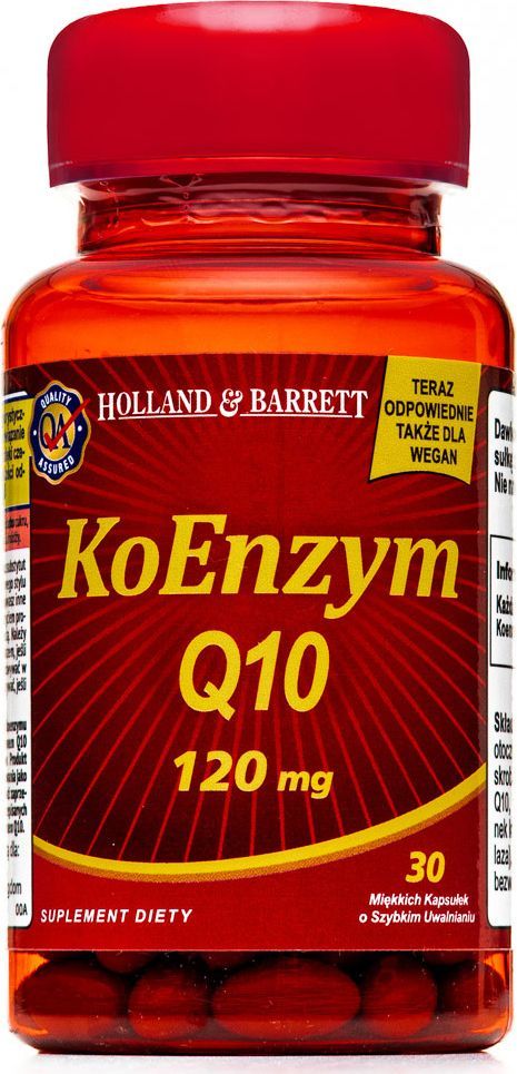 Holland & Barrett Holland & Barrett Koenzym Q-10 30 Kapsułek 120mg 1