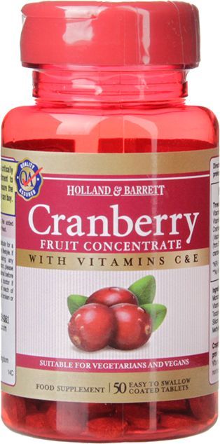 Holland & Barrett Holland & Barrett Ekstrat z Żurawiny 50 Tabletek 1