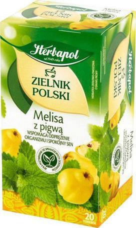 Herbapol Herbata herbapol zielnik polski melisa z pigwą 20/p 1