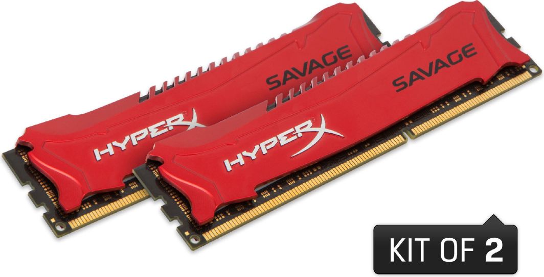 Pamięć HyperX Savage, DDR3, 8 GB, 1866MHz, CL9 (HX318C9SRK2/8) 1