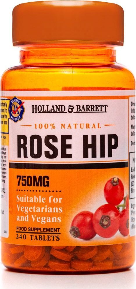Holland & Barrett Holland & Barrett Dzika Róża 750 mg 240 Tabletek 1