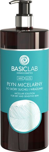 Basiclab Micellis płyn micelarny do do skóry słuchej i wrażliwej 300ml 1