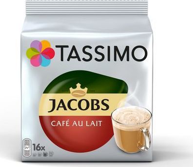 Kawa w kapsułkach Tassimo Jacobs Café Au Lait