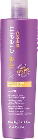 Inebrya Ice Cream Liss Perfect Shampoo szampon wygładzający włosy 300ml 1