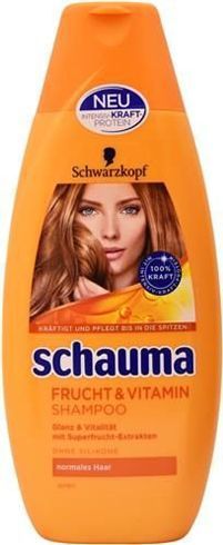 Schauma Schauma Szampon do włosów Frucht&Vitamin 400ml uniwersalny 1