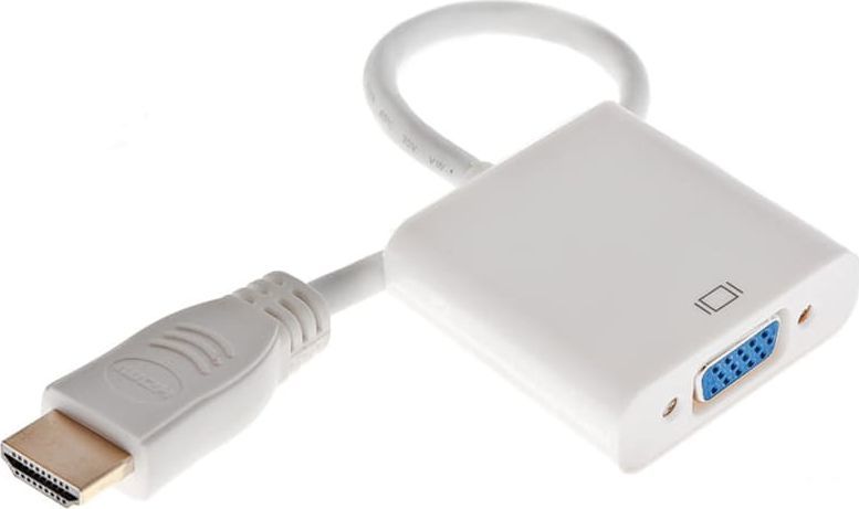 Adapter AV Veovision HDMI - D-Sub (VGA) beżowy (K333C) 1
