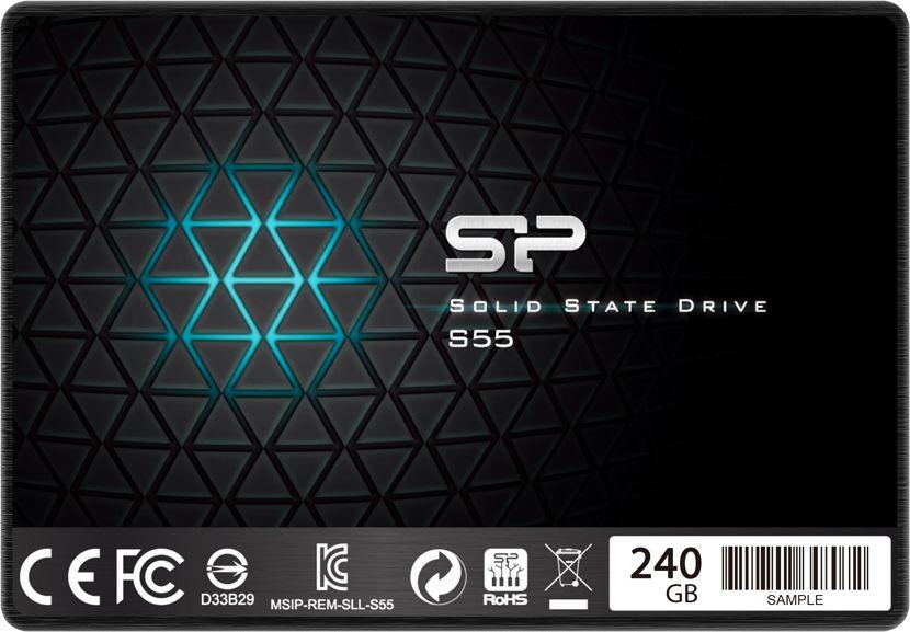 Dysk SSD Silicon Power S55 240 GB 2.5" SATA III (SP240GBSS3S55S25) 1