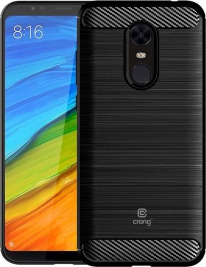 Crong Crong Soft Armour Cover - Etui Xiaomi Redmi 5 (czarny) 1