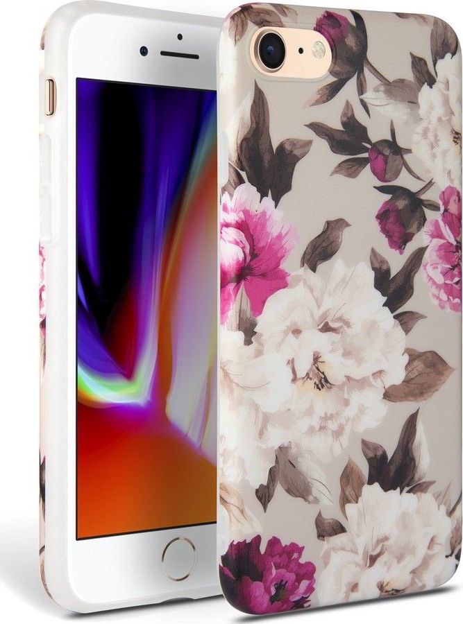 Tech-Protect TECH-PROTECT FLORAL IPHONE 7/8/9 BEIGE 1