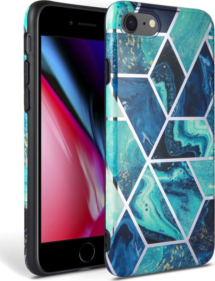 Tech-Protect TECH-PROTECT MARBLE IPHONE 7/8/9 BLUE 1