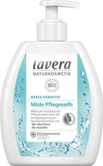 Lavera Mydło w płynie Basis Sensitiv z bio-aloesem i bio-rumiankiem 250ml 1