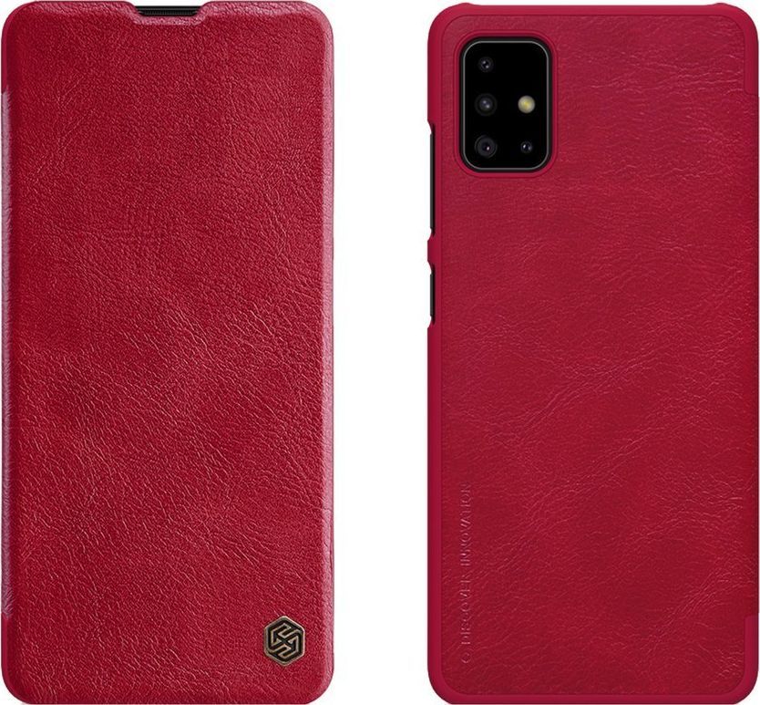 Nillkin Etui Nillkin QIN Samsung Galaxy A51 - Red uniwersalny 1